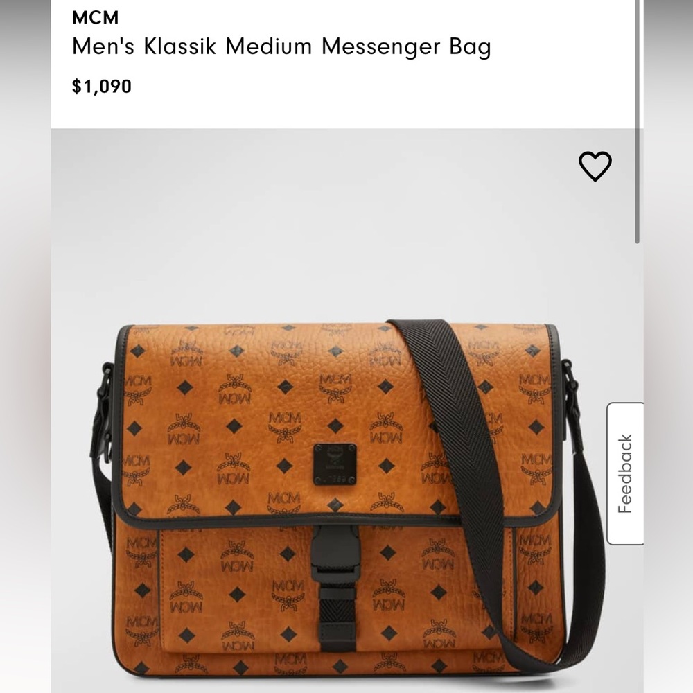 MCM Klassik messenger bag